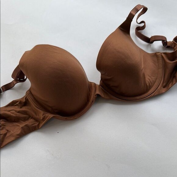 AERIE BROWN LIGHTLY PADDED BRA SIZE 30D INTIMATES - Picture 2 of 5